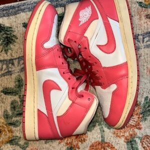 Jordan Women’s Athletic Shoes Pink White